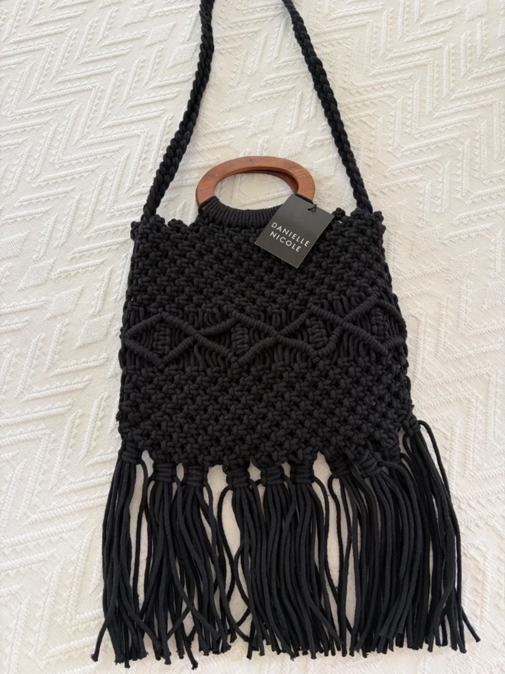 Danielle Nicole Macrame bag